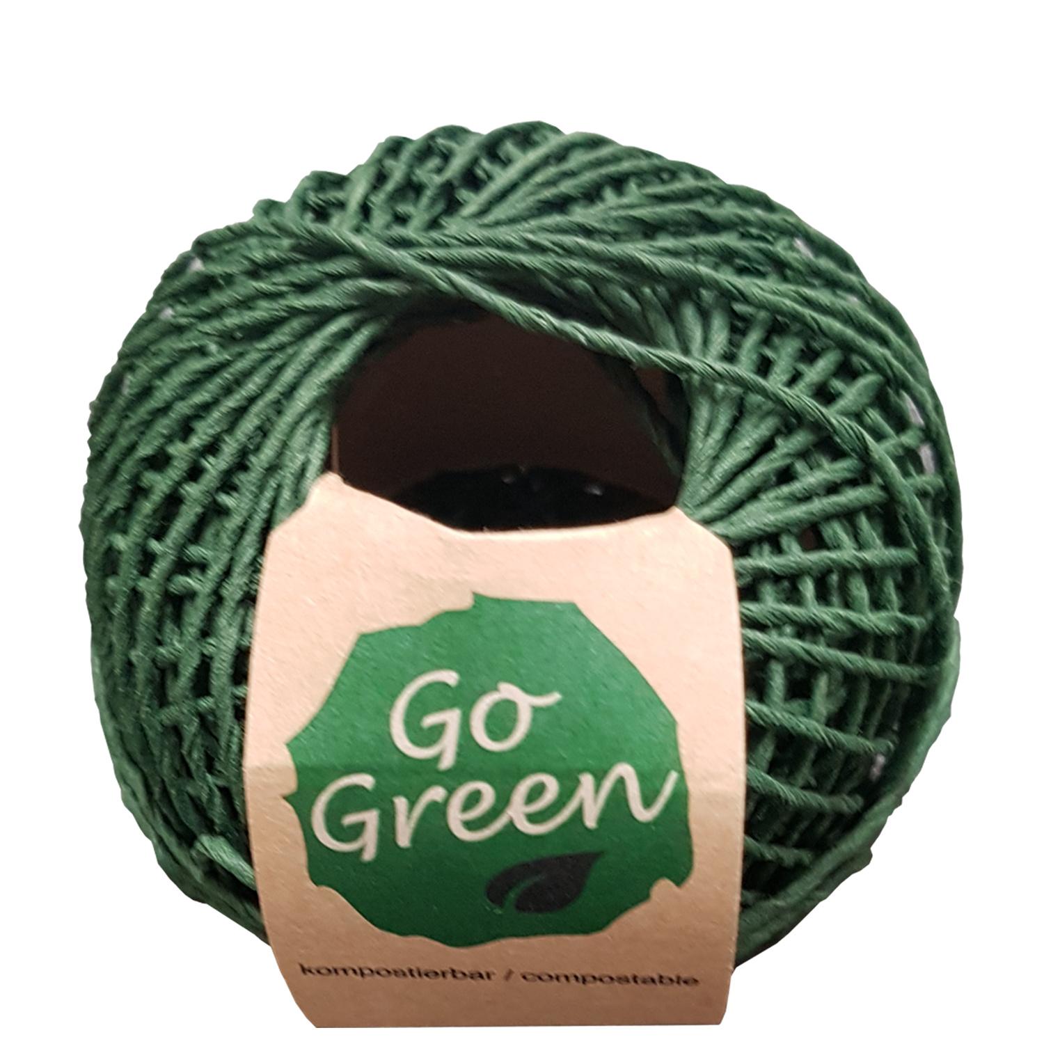 TRUBA GoGreen Cordonett Natur dunkelgrün