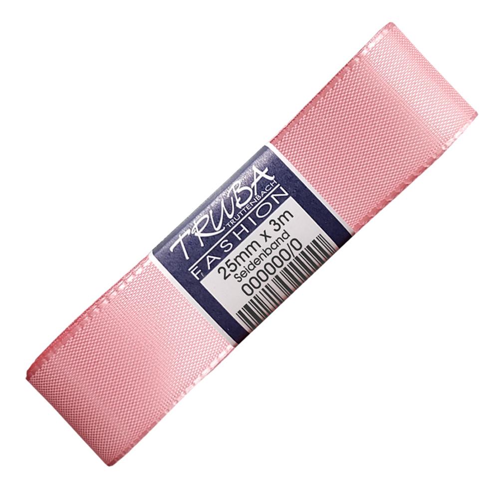 TRUBA Seidenband mit Webkante rosa 0404-2502-0003