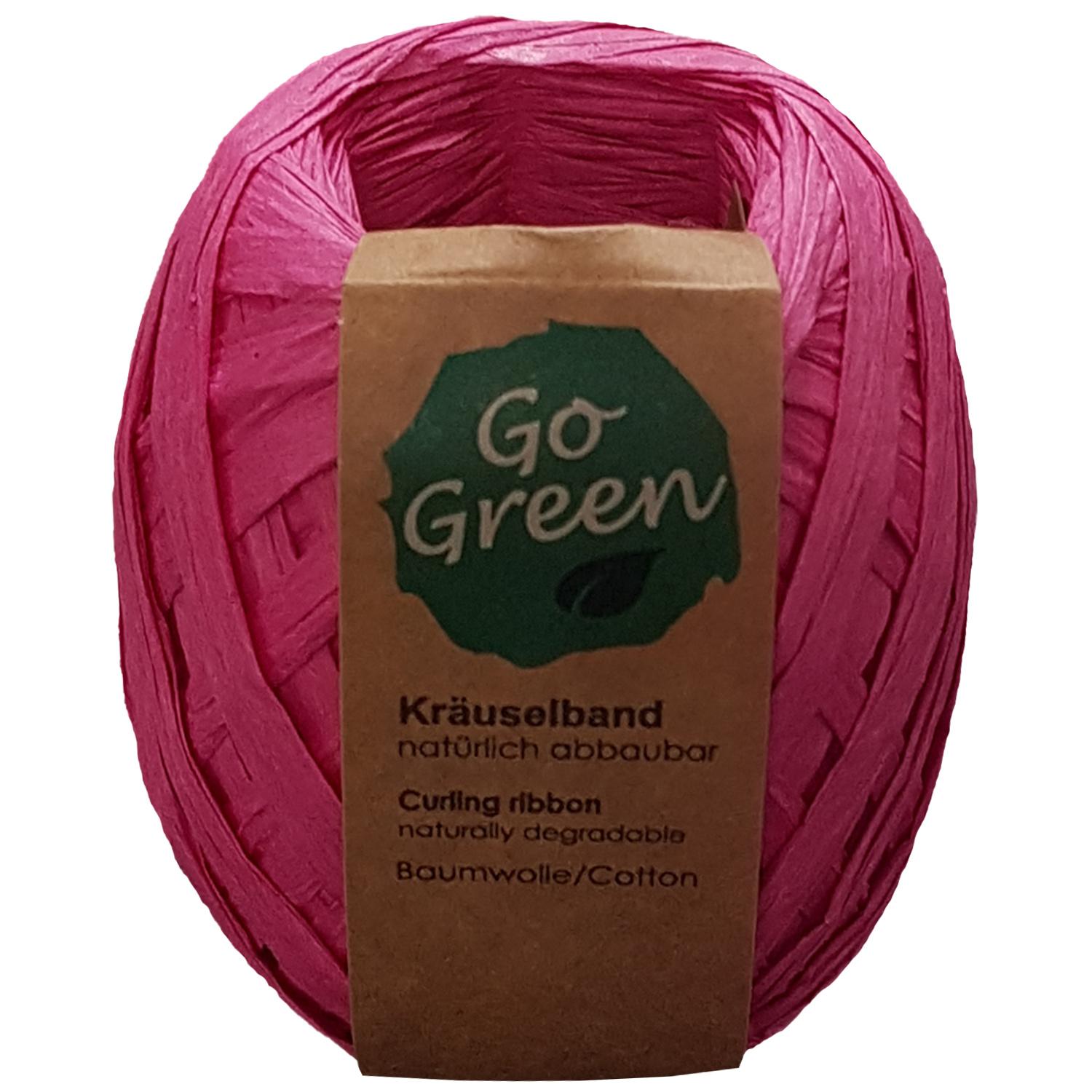 TRUBA GoGreen Raffia-Knäuel fuchsia