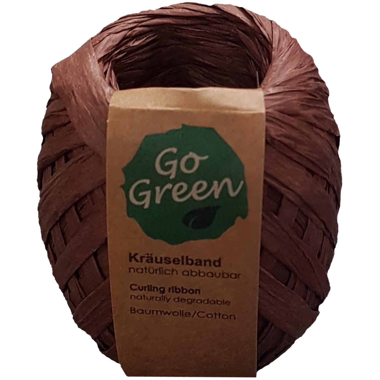 TRUBA GoGreen Raffia-Knäuel braun