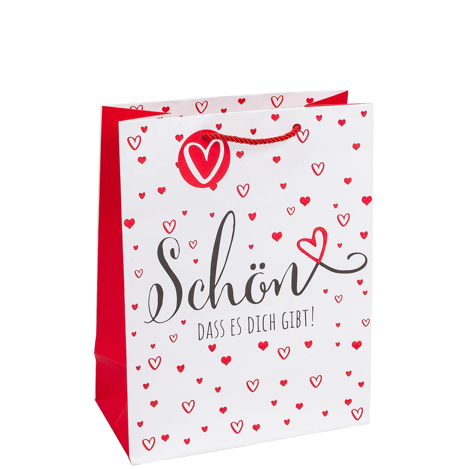TRUBA Geschenktasche midi Schön, dass es Dich gibt