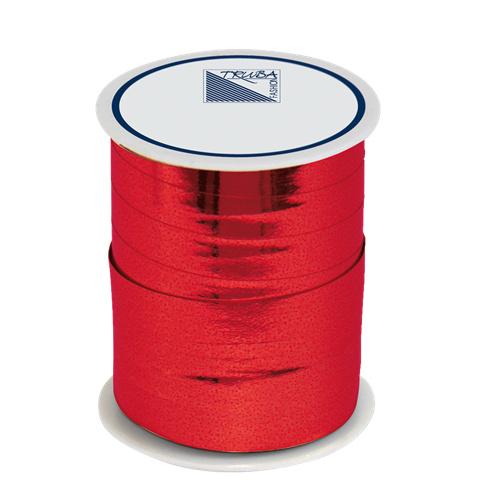 TRUBA Spiegelglanzband 10mm x 50m uni rot