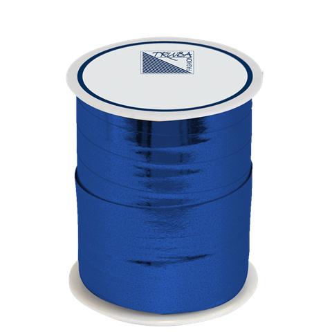 TRUBA Spiegelglanzband 10mm x 50m uni blau