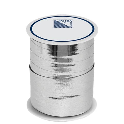 TRUBA Spiegelglanzband uni silber