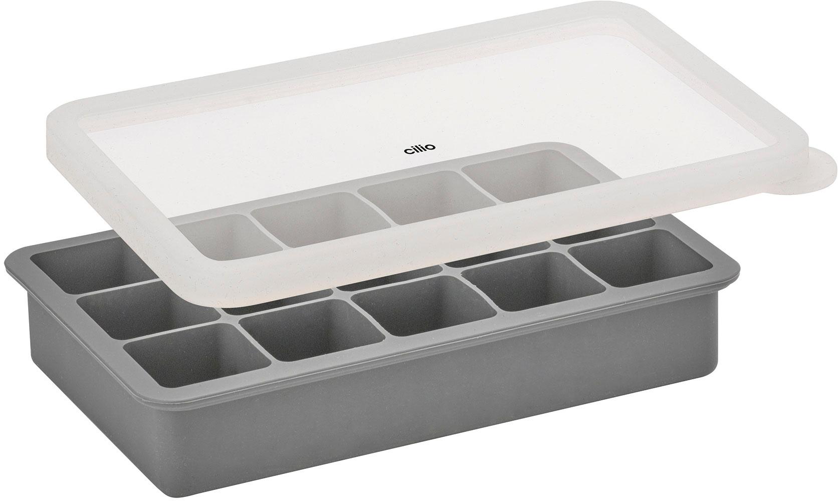cilio Eiswürfelform Blocks Cool Grey 15er-Set