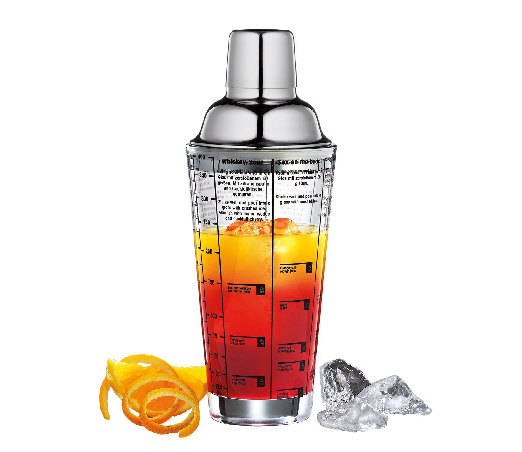 Produktbild cilio Cocktailshaker mit Rezepten 2 von 2
