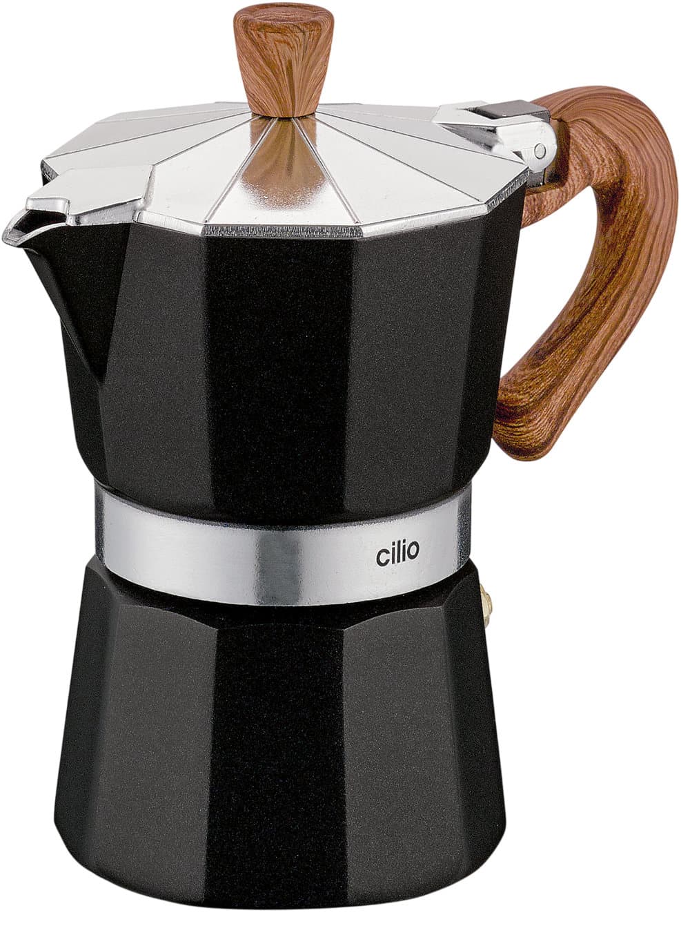 cilio Espressokocher Classico Natura 3 Tassen