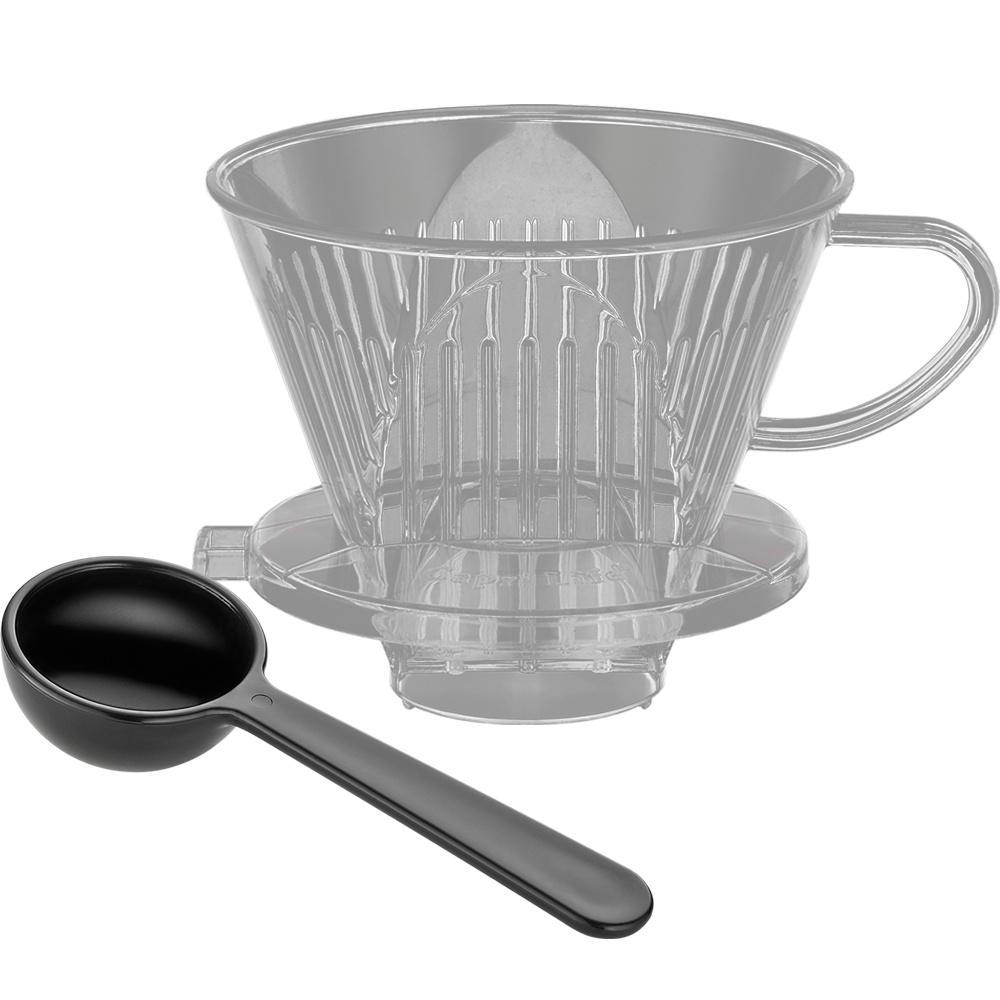 cilio Kaffeefilter Acryl mit Kaffeemaß
