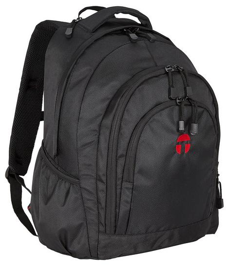 Produktbild T.I.E. Schulrucksack Berlin II schwarz 3 von 5