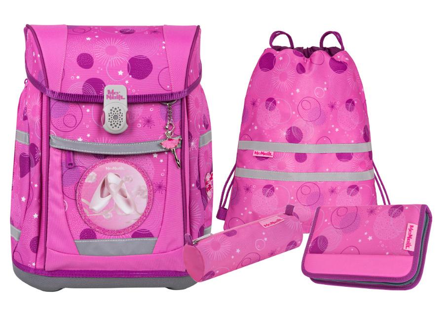 McNeill Schulranzen-Set TENERO 5tlg. PINKY