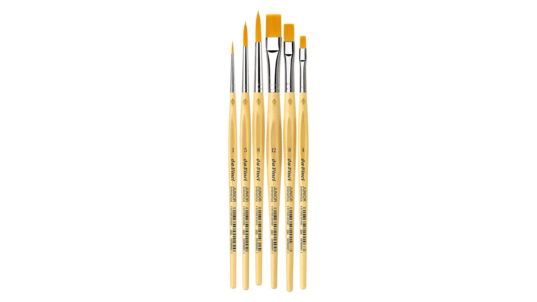 Produktbild da Vinci Junior Pinsel-Set 6er Etui 2 von 2