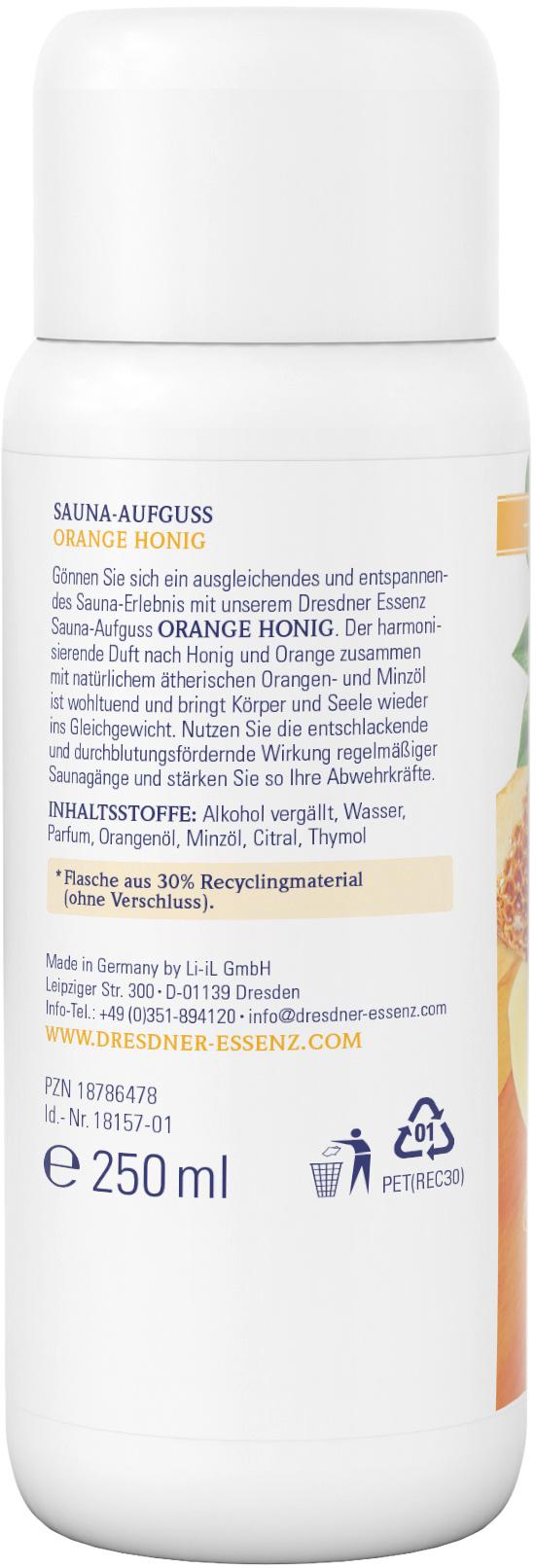 Produktbild Dresdner Essenz Saunaaufguss Orange Honig 3 von 3