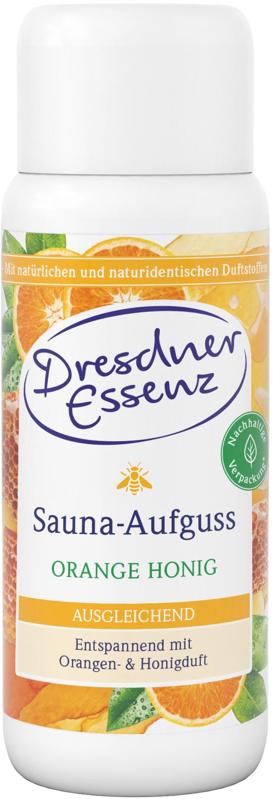 Dresdner Essenz Saunaaufguss Orange Honig