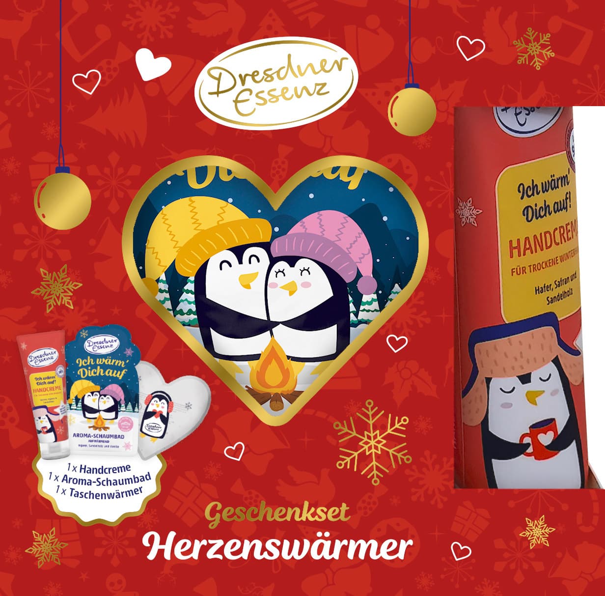 Dresdner Essenz Geschenkset Herzenswärmer