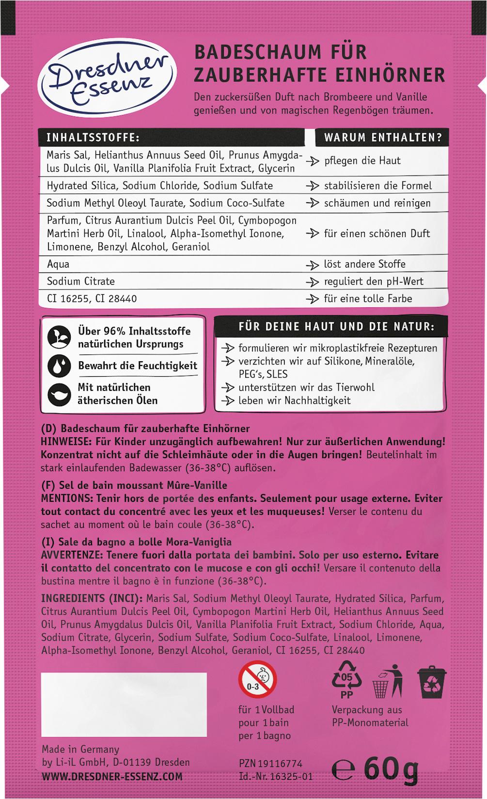 Produktbild Dresdner Essenz Badeschaum You are the rainbow 2 von 3