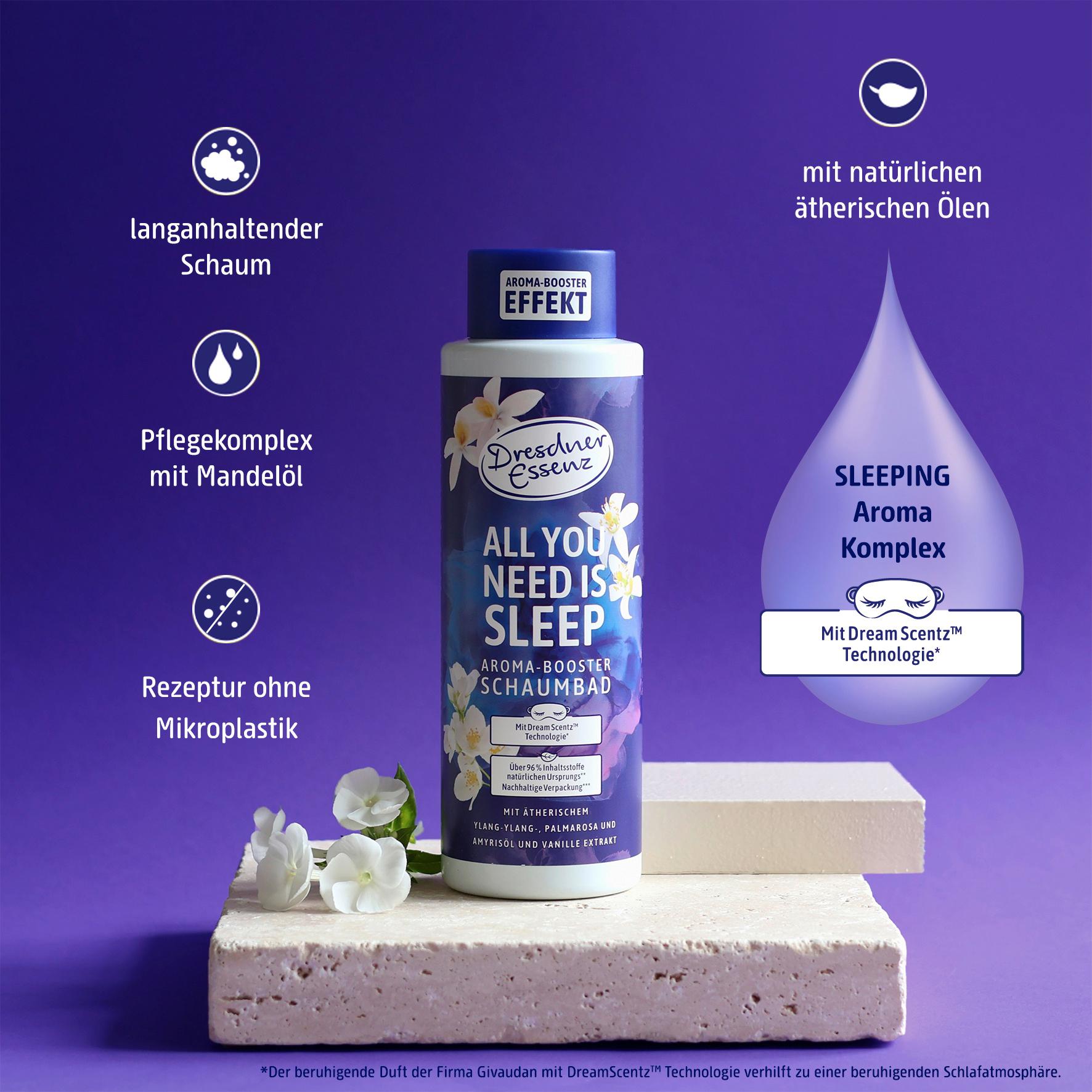 Produktbild Dresdner Essenz Schaumbad All you need is sleep 3 von 4