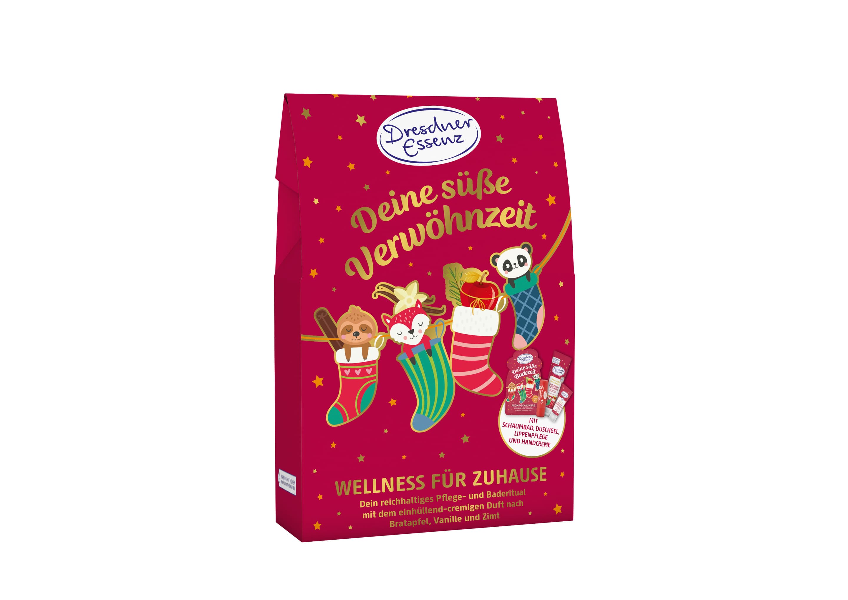 Dresdner Essenz Wellness für Zuhause Deine Süße Verwöhnzeit Geschenkpackung
