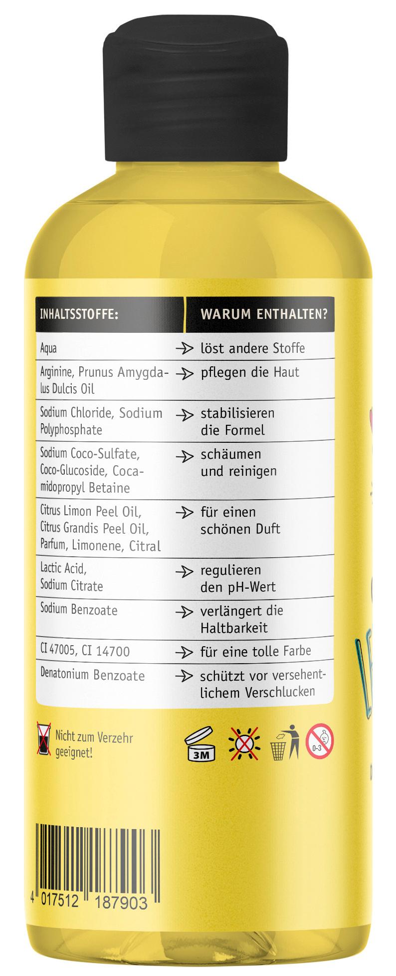 Produktbild DEins Duschgel easy peasy lemon squeezy 2 von 3