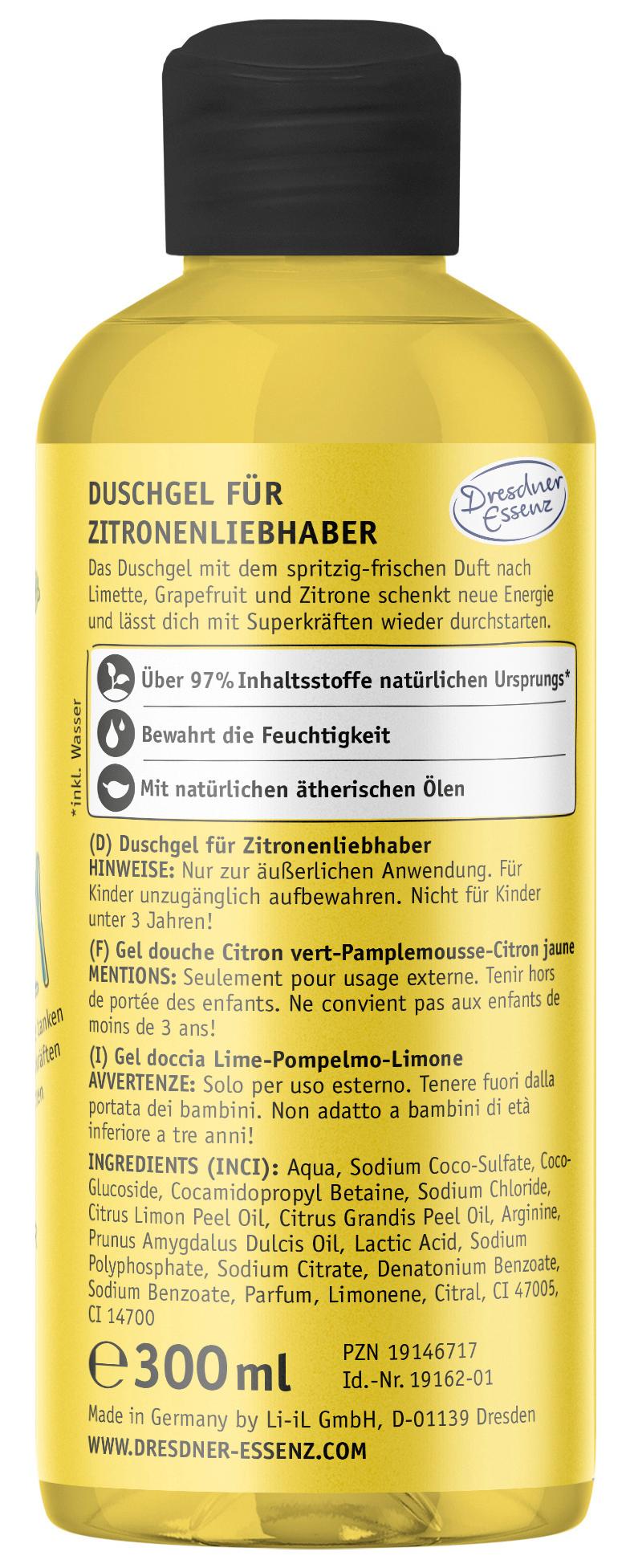 Produktbild DEins Duschgel easy peasy lemon squeezy 3 von 3