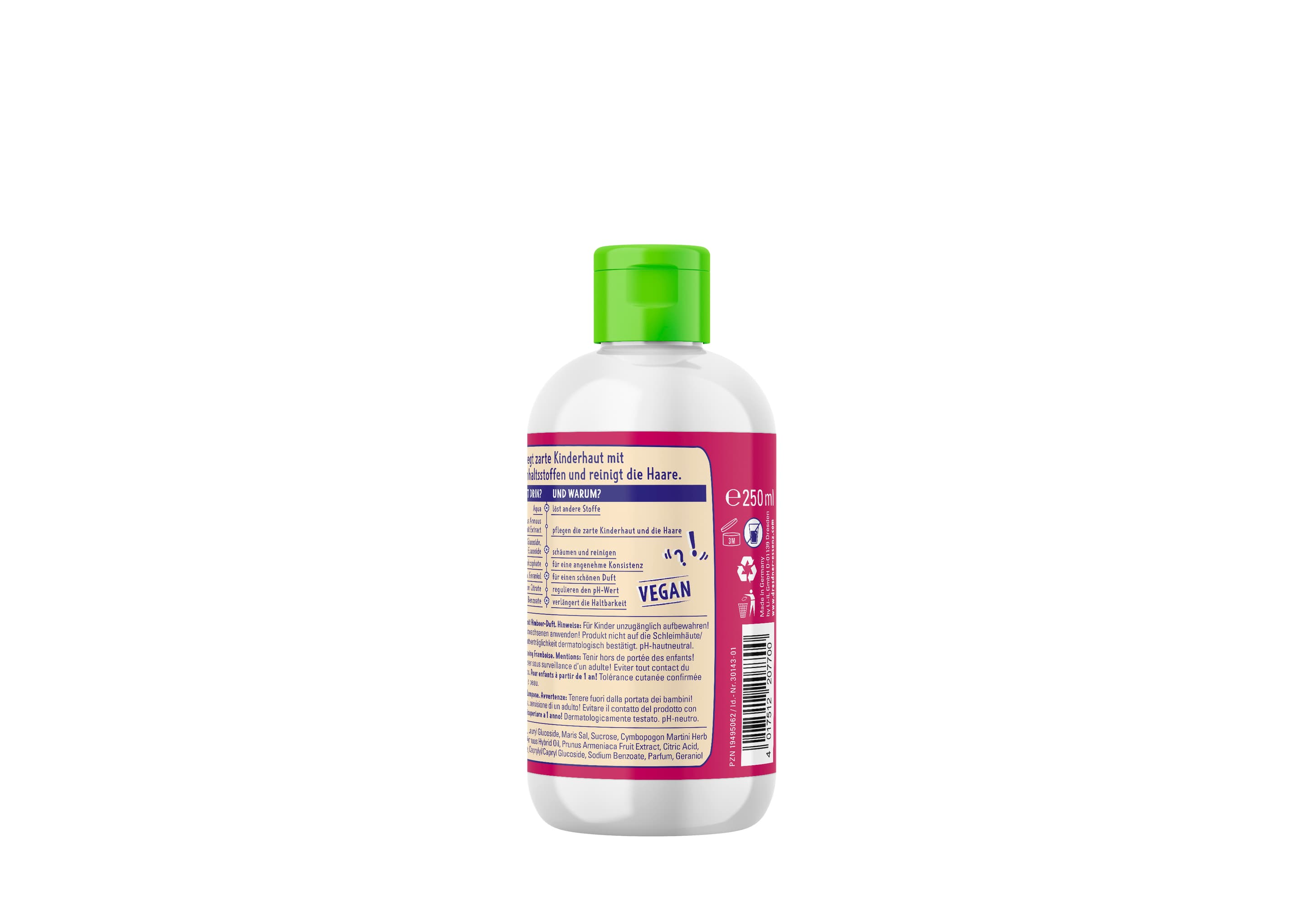 Produktbild Dresdner Essenz Dreckspatz 2in1 Duschgel Freu dich 2 von 3