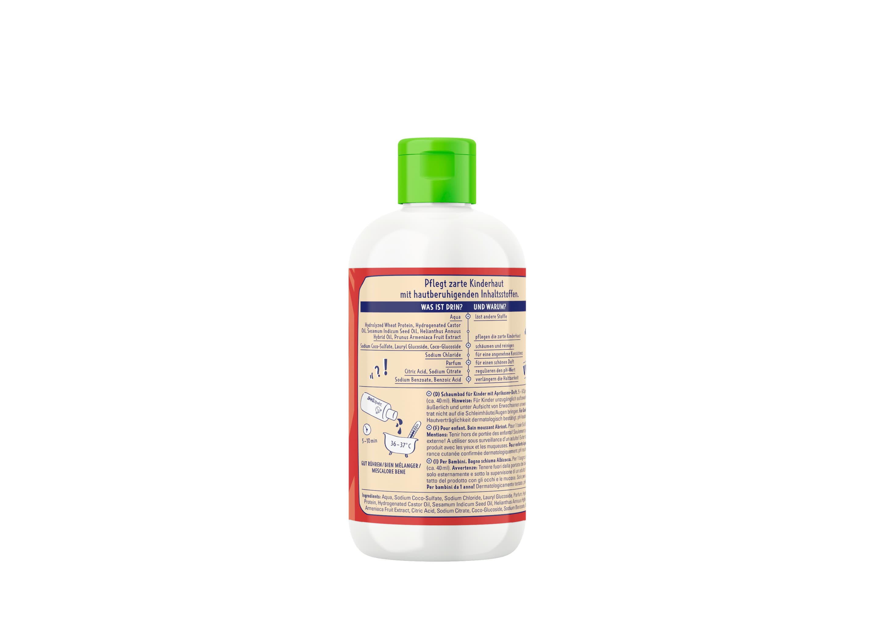 Produktbild Dresdner Essenz Dreckspatz Schaumbad Sanft zu dir 3 von 3