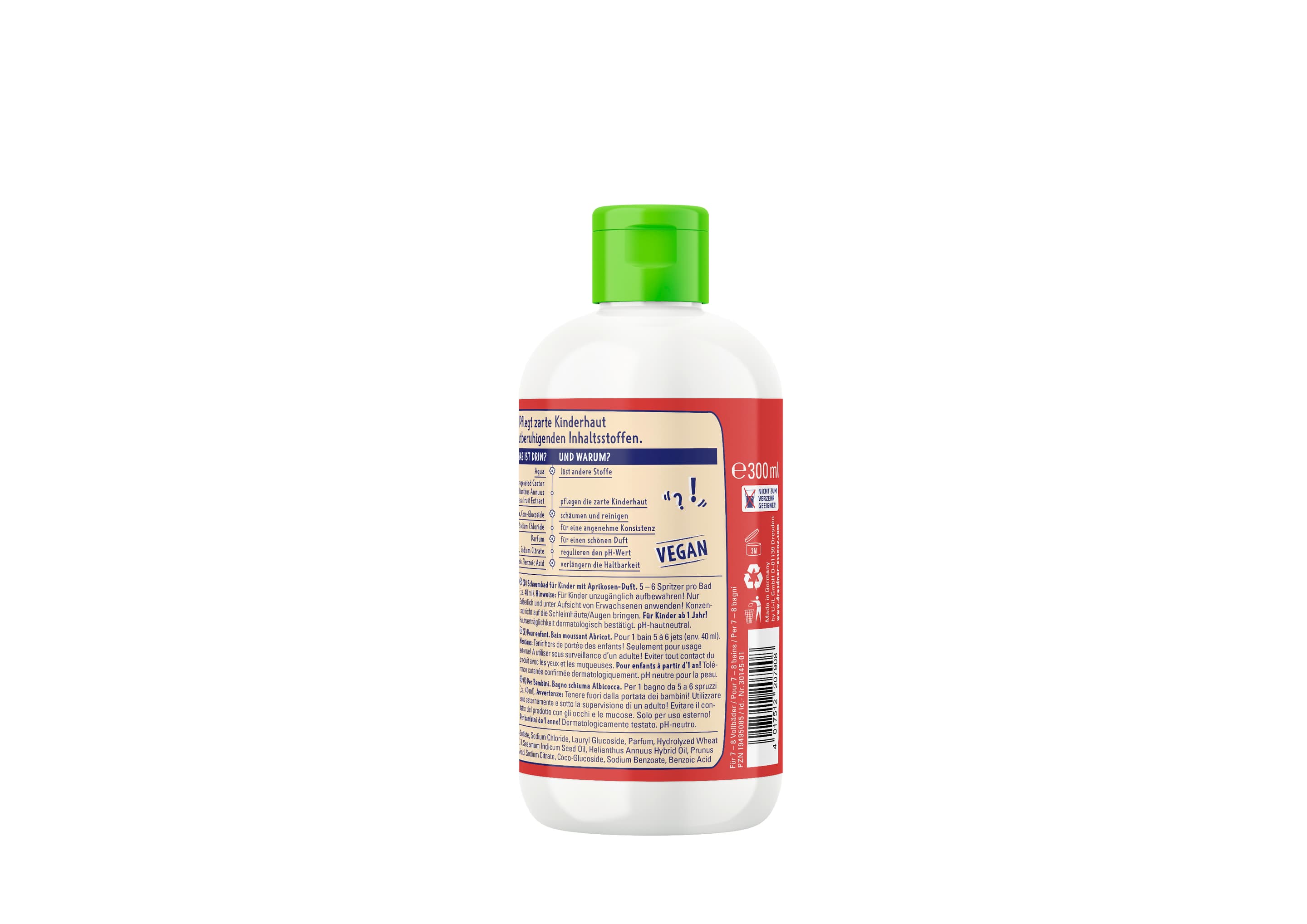 Produktbild Dresdner Essenz Dreckspatz Schaumbad Sanft zu dir 2 von 3