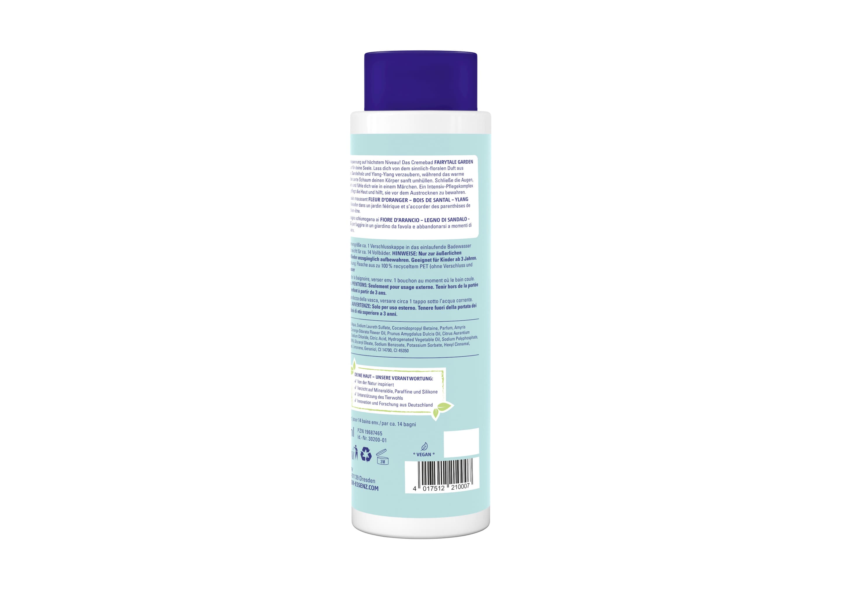 Produktbild Dresdner Essenz Fairytale Garden Cremebad 3 von 3