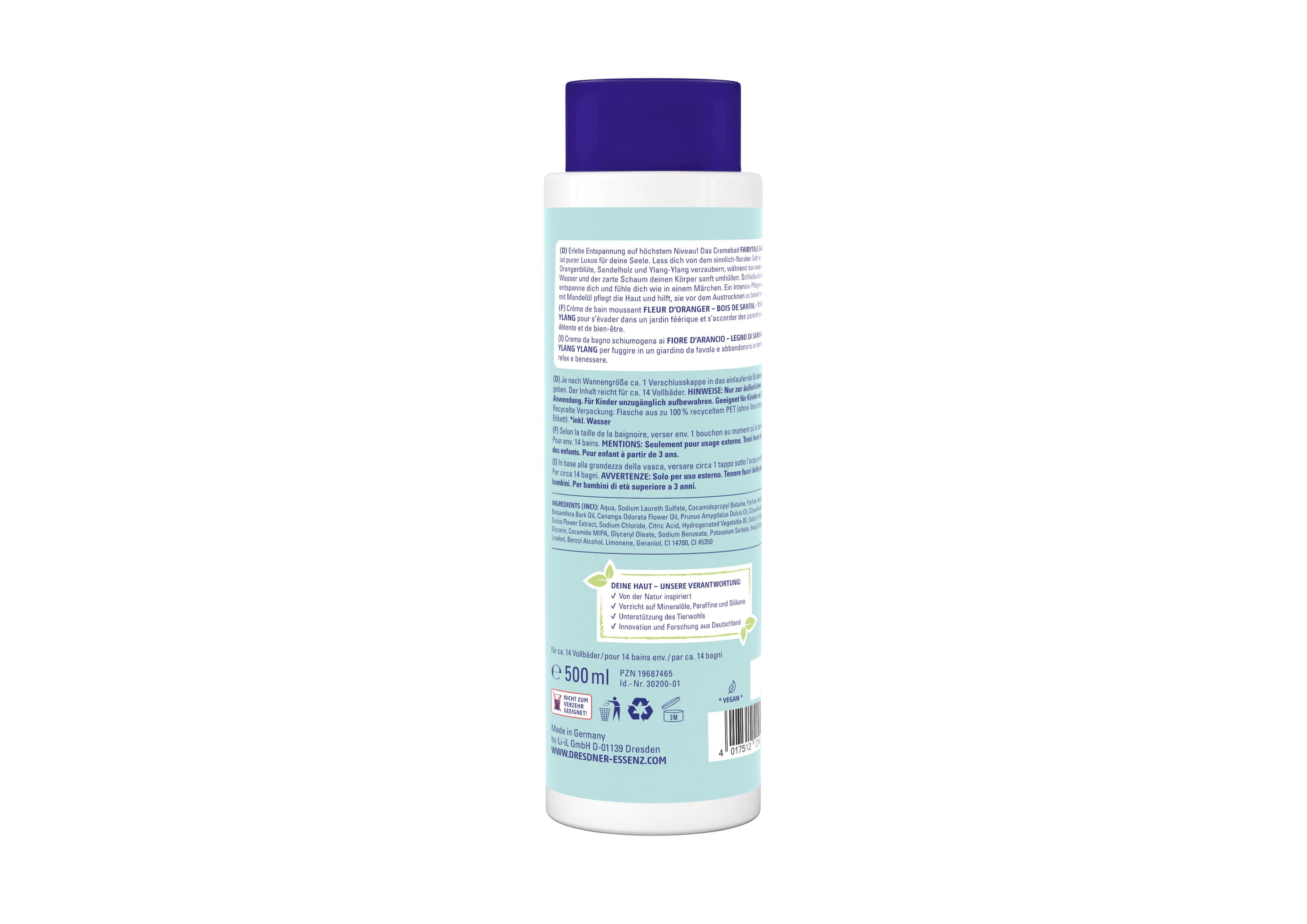 Produktbild Dresdner Essenz Fairytale Garden Cremebad 2 von 3