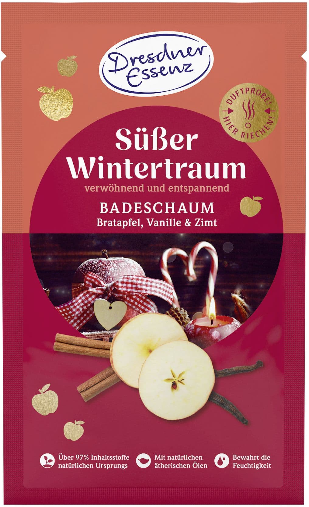 Dresdner Essenz Badeschaum Süßer Wintertraum