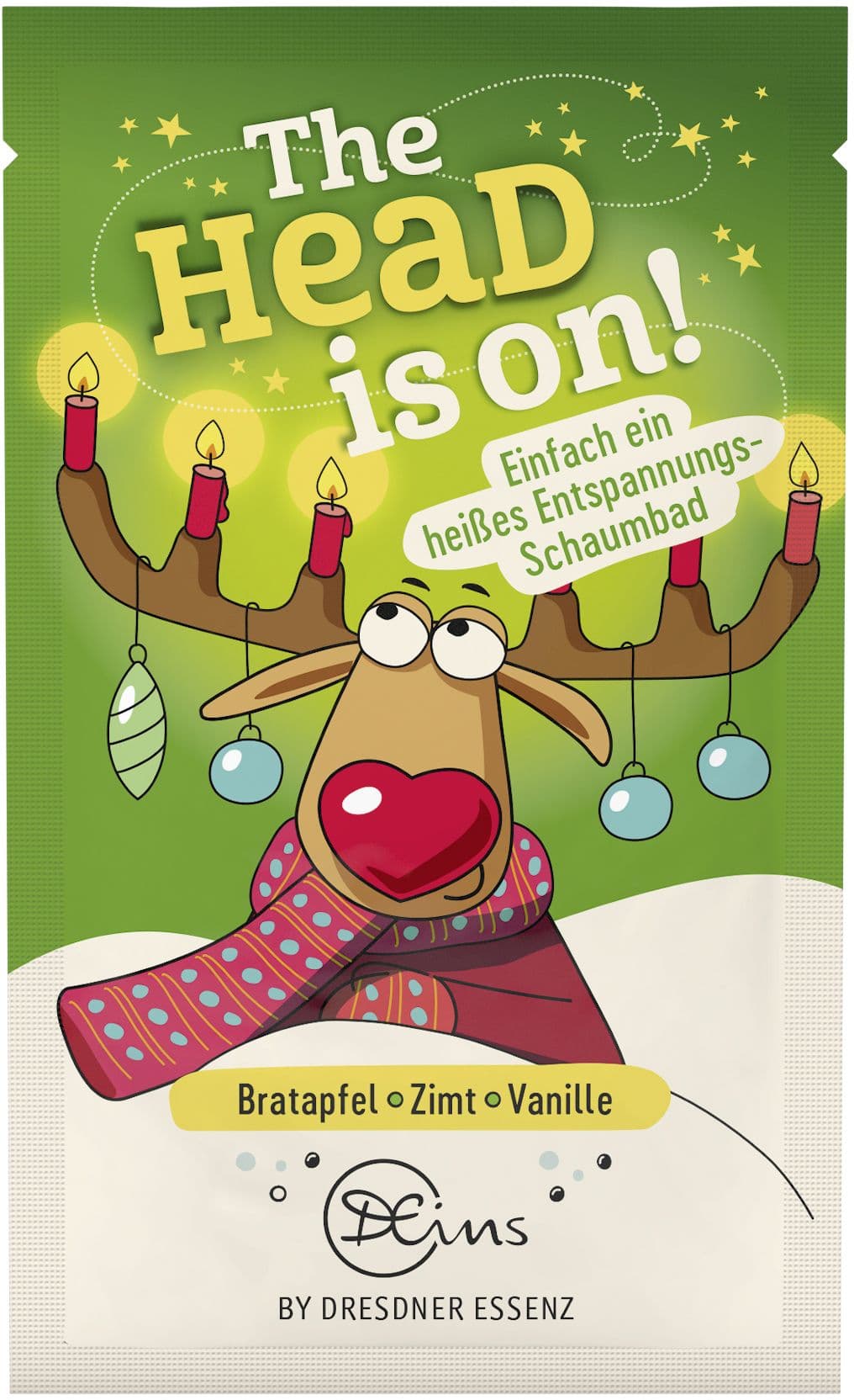 DEins Schaumbad The Head is on!