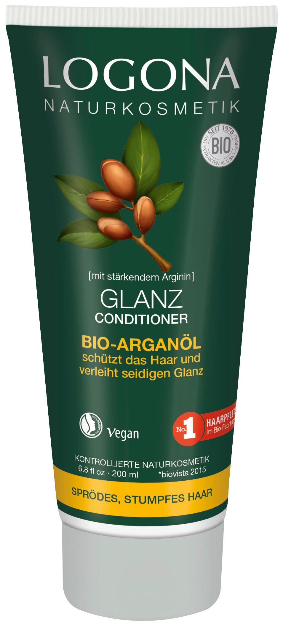LOGONA Glanz Conditioner Bio-Arganöl