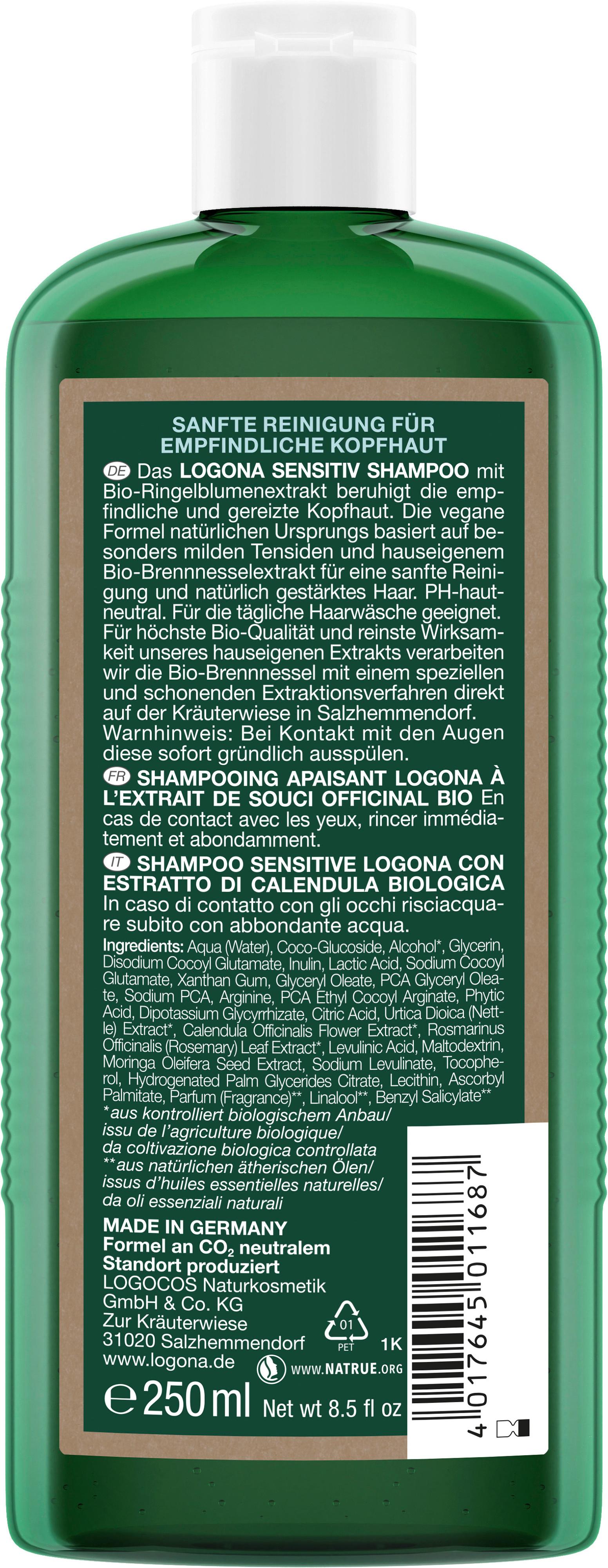 Produktbild LOGONA Sensitive Shampoo Bio-Ringelblume 2 von 2