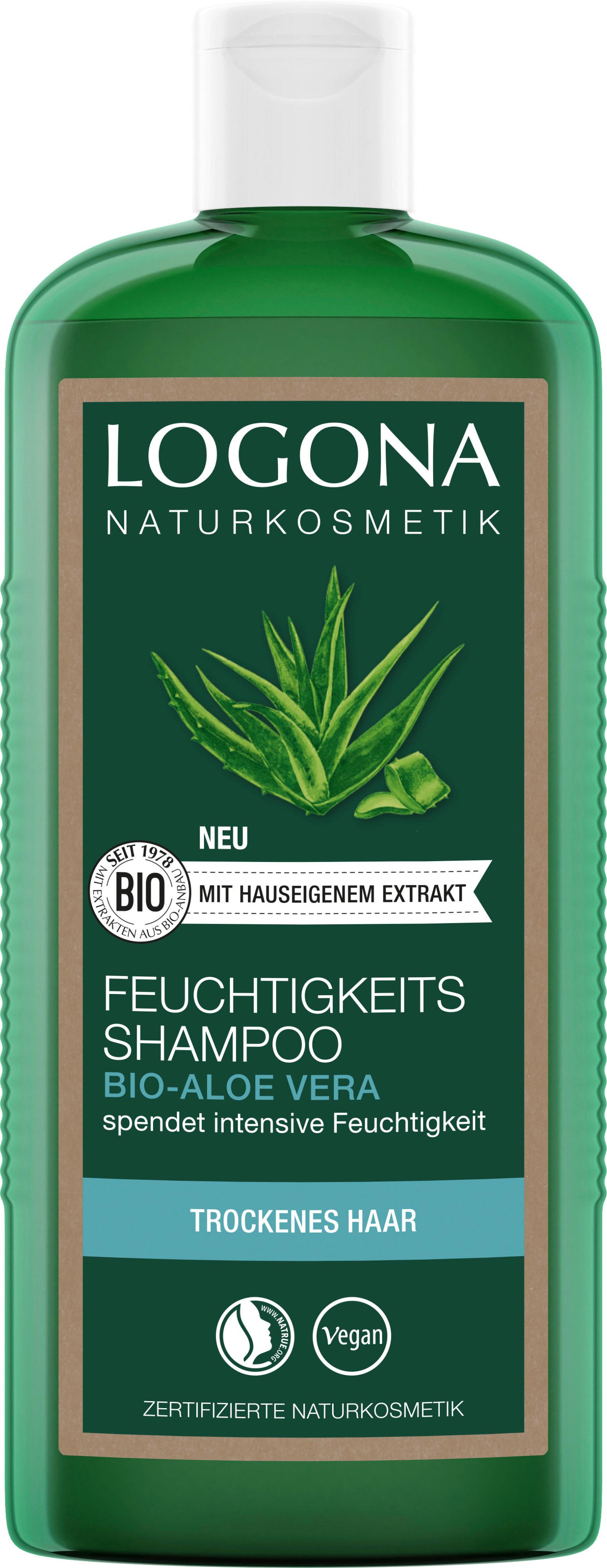LOGONA Feuchtigkeits-Shampoo Bio-Aloe Vera