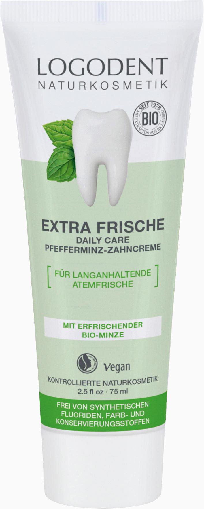LOGODENT EXTRAFRISCHE daily care Pfefferminz Zahncreme
