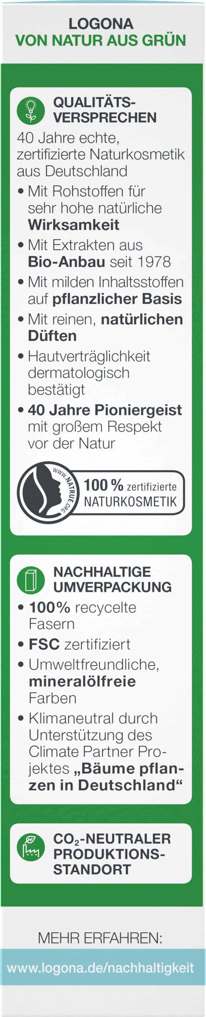 Produktbild LOGONA CLASSIC Feuchtigkeitsspendende Tagescreme Bio-Aloe Vera 9 von 9