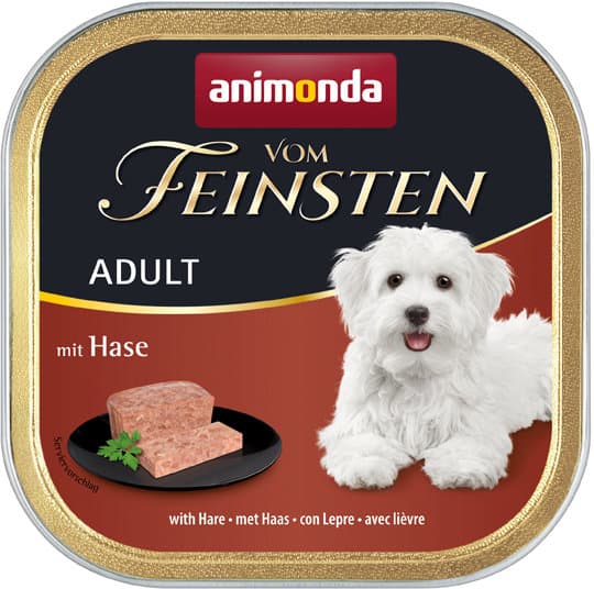 ANIMONDA Hundenassfutter Vom Feinsten Adult mit Kaninchen
