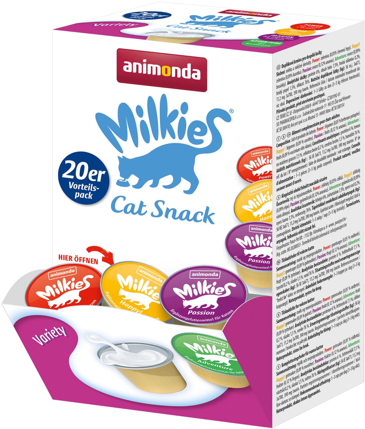 ANIMONDA Katzensnack Milkie Variety