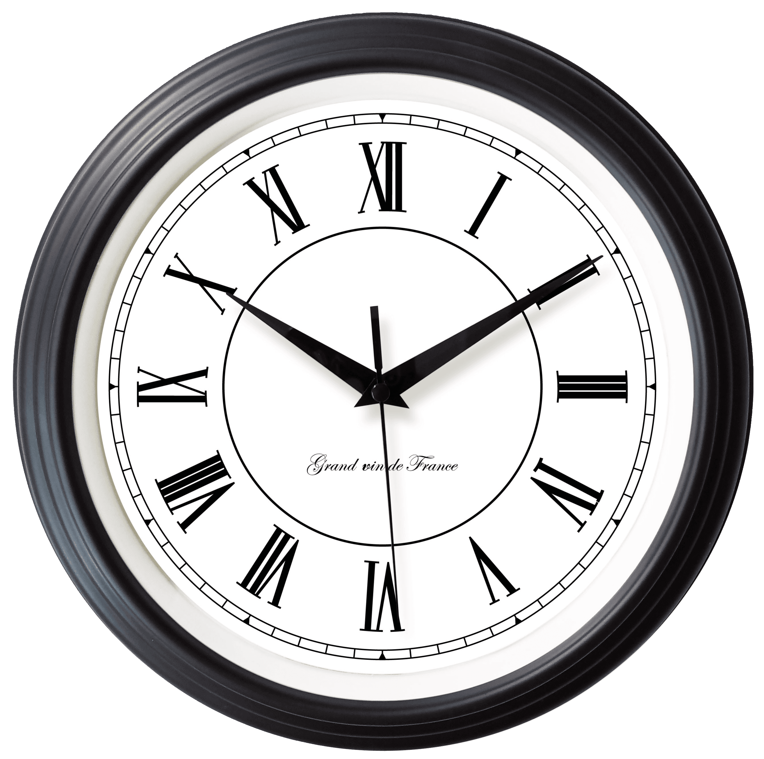 Mebus Quarz-Wanduhr Ø25cm