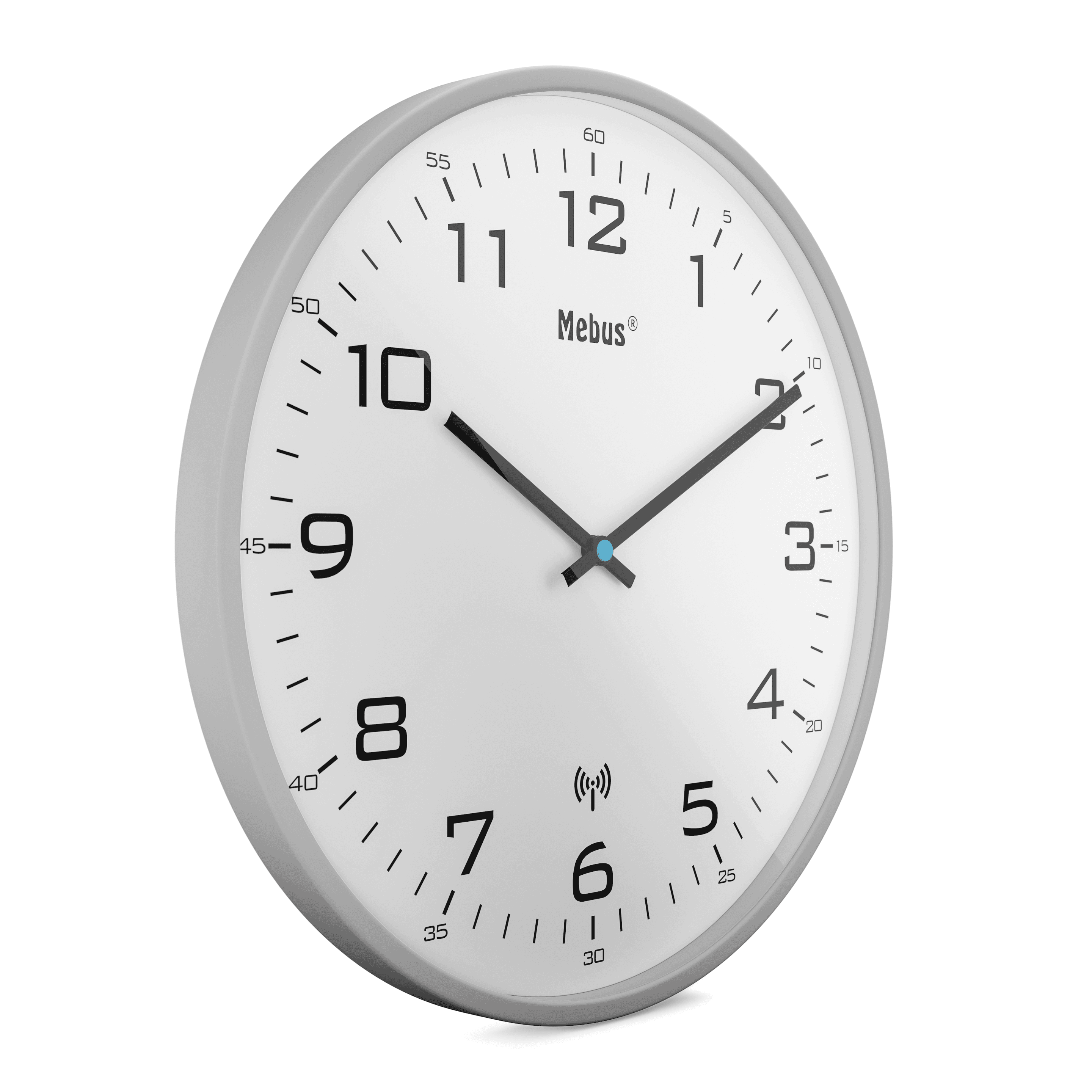 Produktbild Mebus Funk-Wanduhr Ø30cm 2 von 3