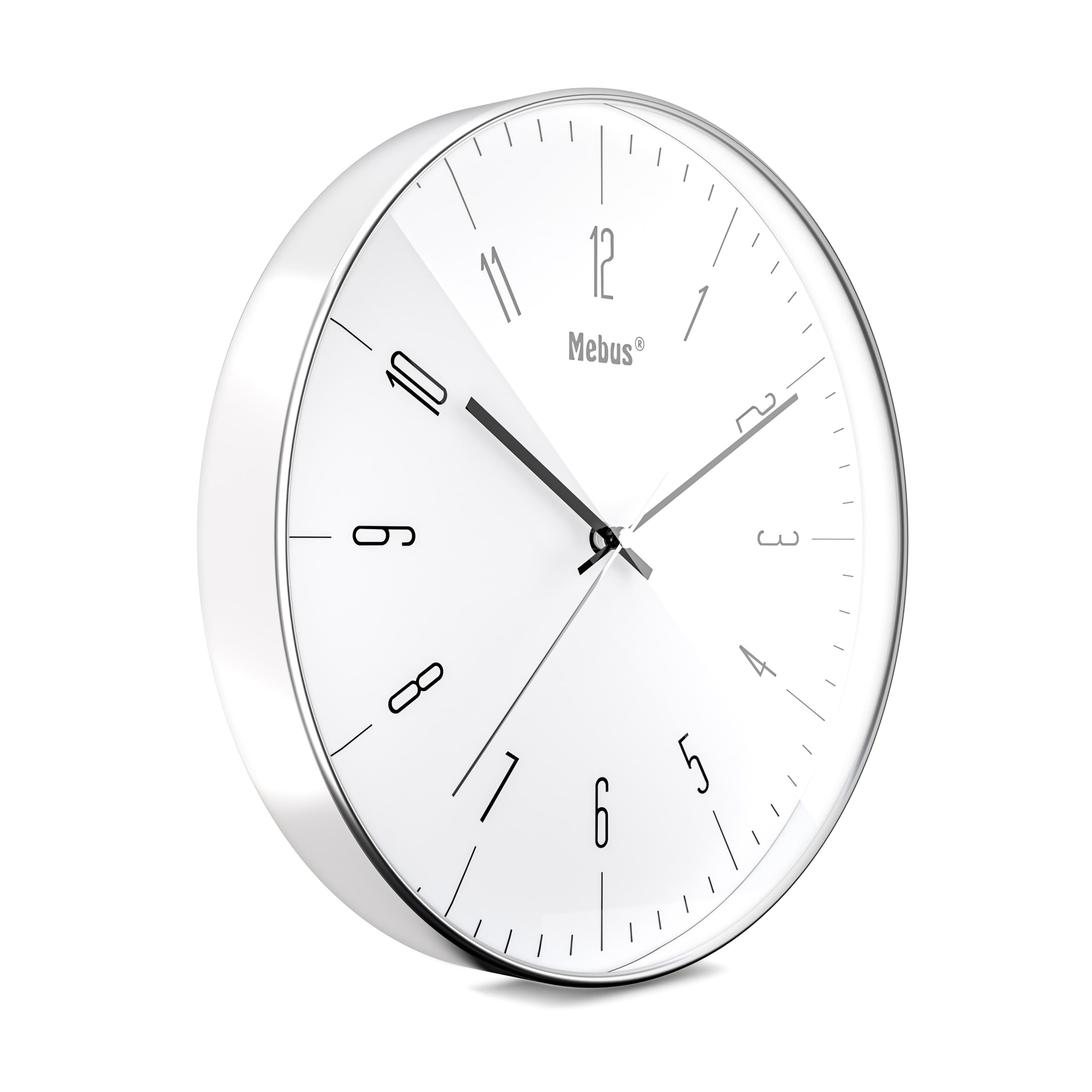 Produktbild Mebus Quarz-Wanduhr Ø30cm 2 von 3