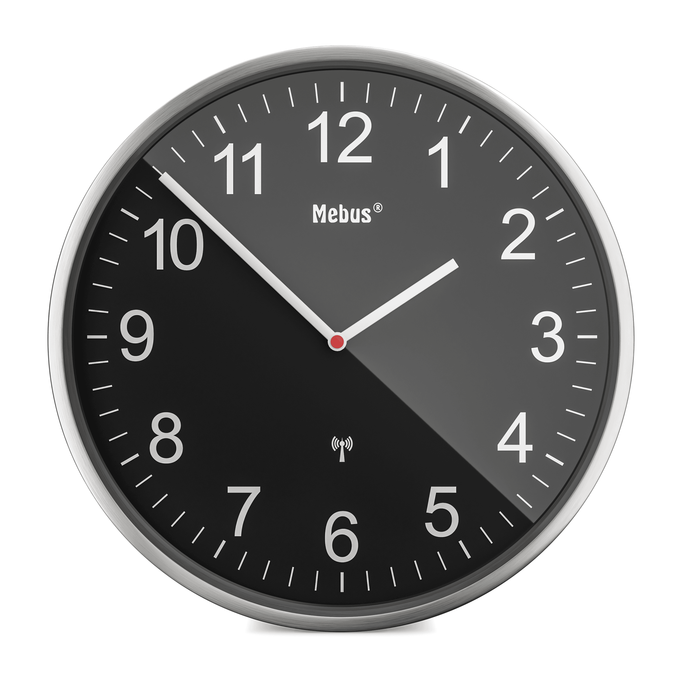 Mebus Funk-Wanduhr Ø30cm
