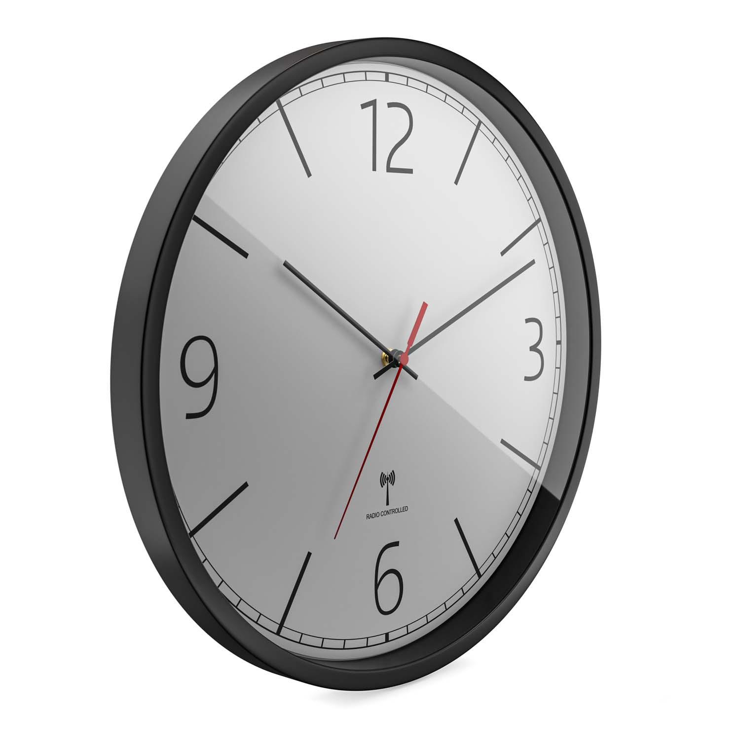 Produktbild Mebus Funk Wanduhr Ø 30cm 6 von 7