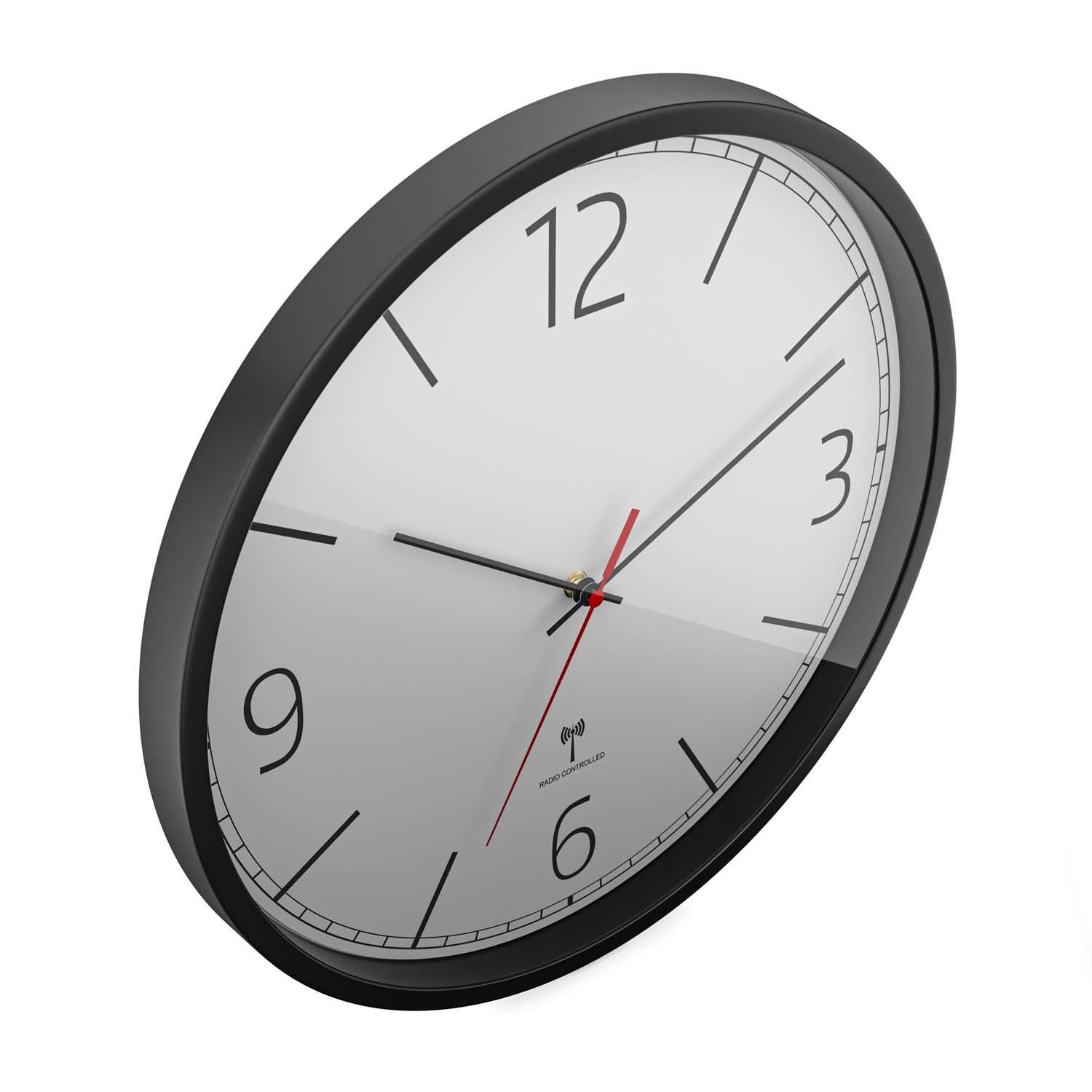 Produktbild Mebus Funk Wanduhr Ø 30cm 5 von 7