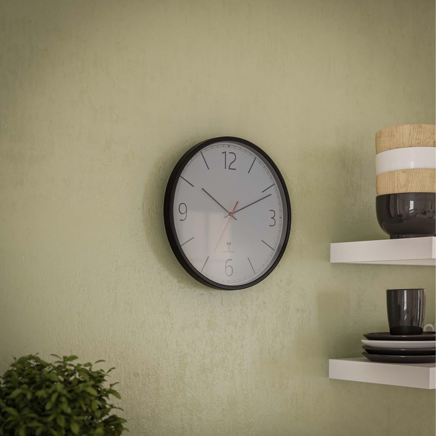Produktbild Mebus Funk Wanduhr Ø 30cm 4 von 7