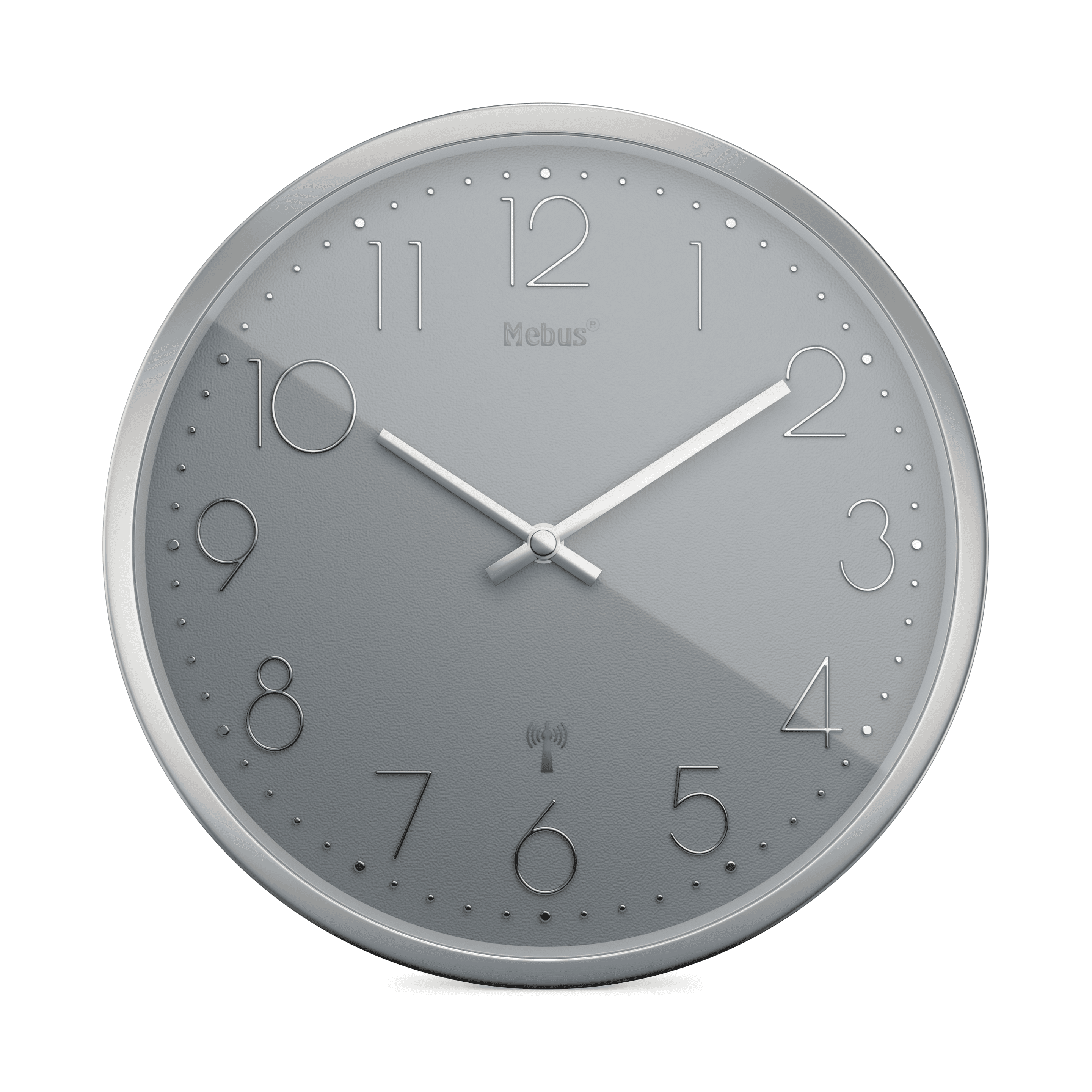 Mebus Funk-Wanduhr Ø25cm