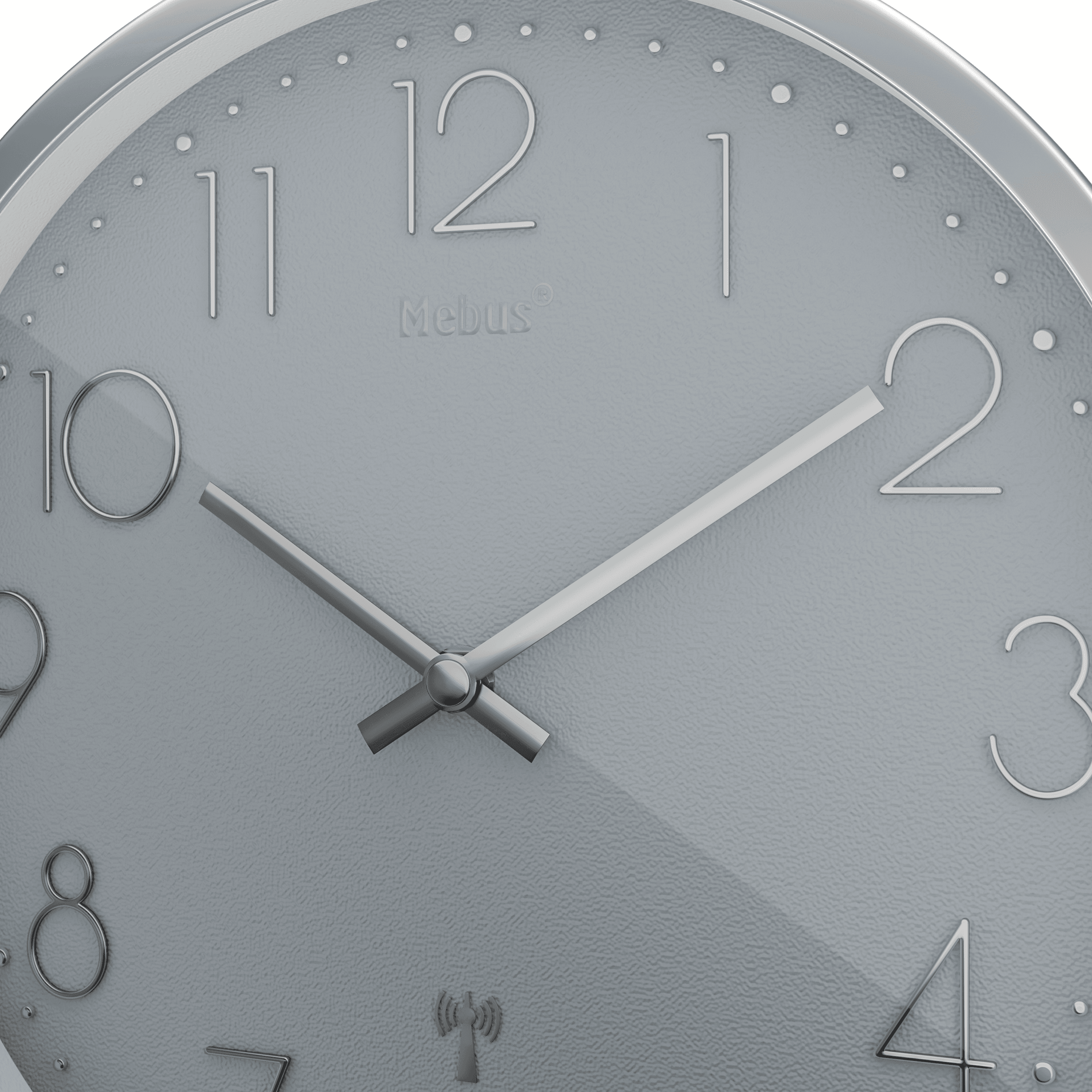 Produktbild Mebus Funk-Wanduhr Ø25cm 2 von 4