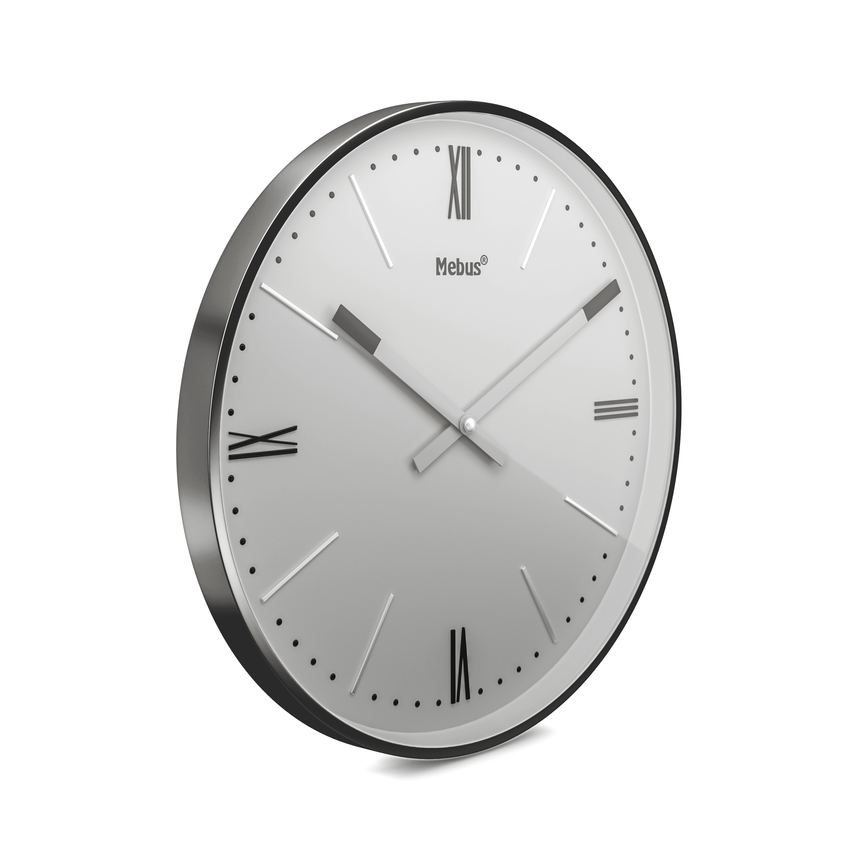 Produktbild Mebus Quarz-Wanduhr Ø25cm 4 von 4