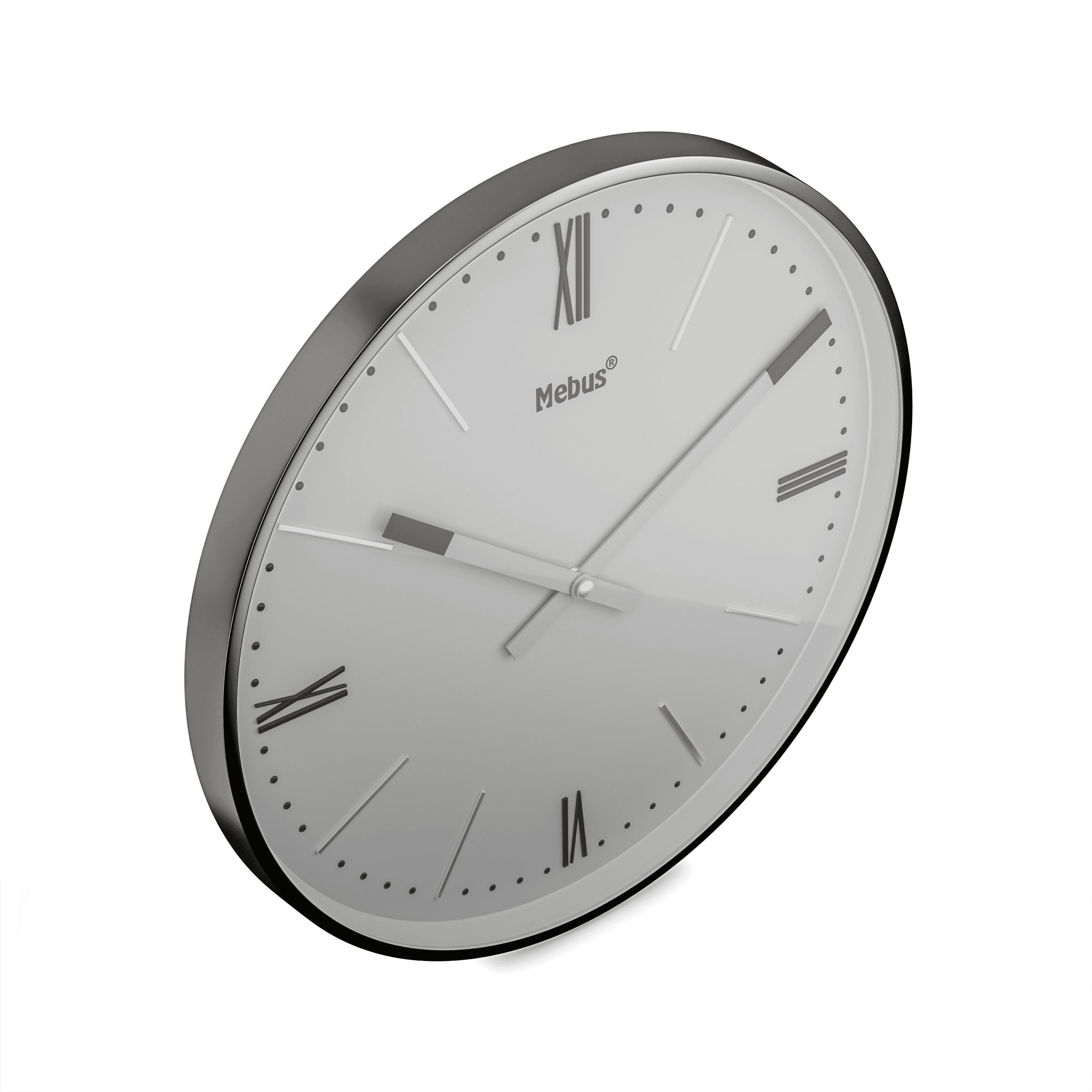 Produktbild Mebus Quarz-Wanduhr Ø25cm 3 von 4
