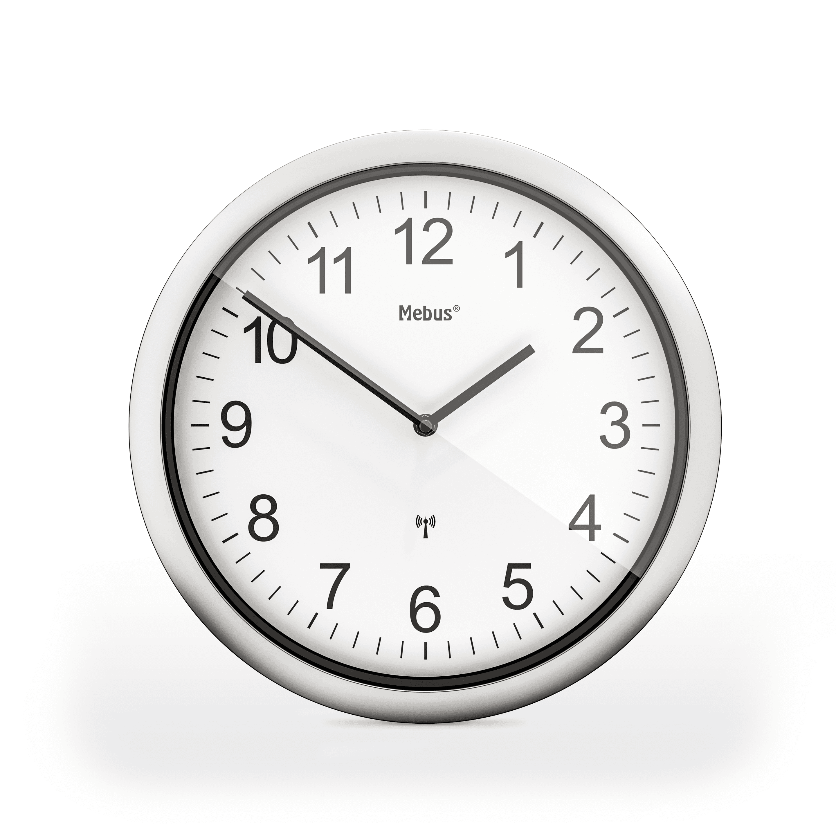 Mebus Funk-Wanduhr Ø25cm