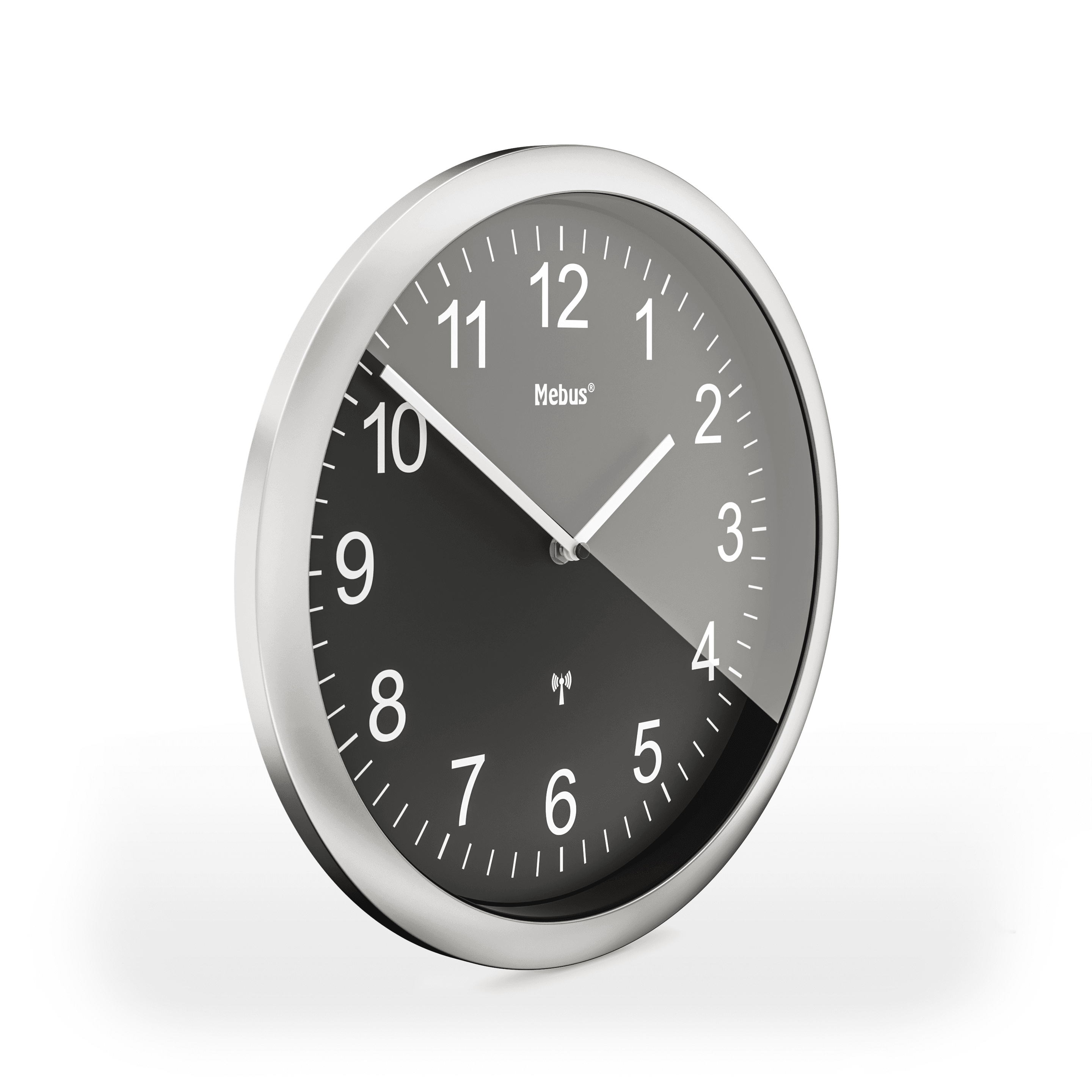 Produktbild Mebus Funk-Wanduhr Ø25cm 4 von 4